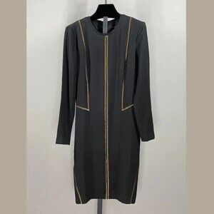 NEW Rag & Bone Black Copper Raj Cocktail Dress Womens 6